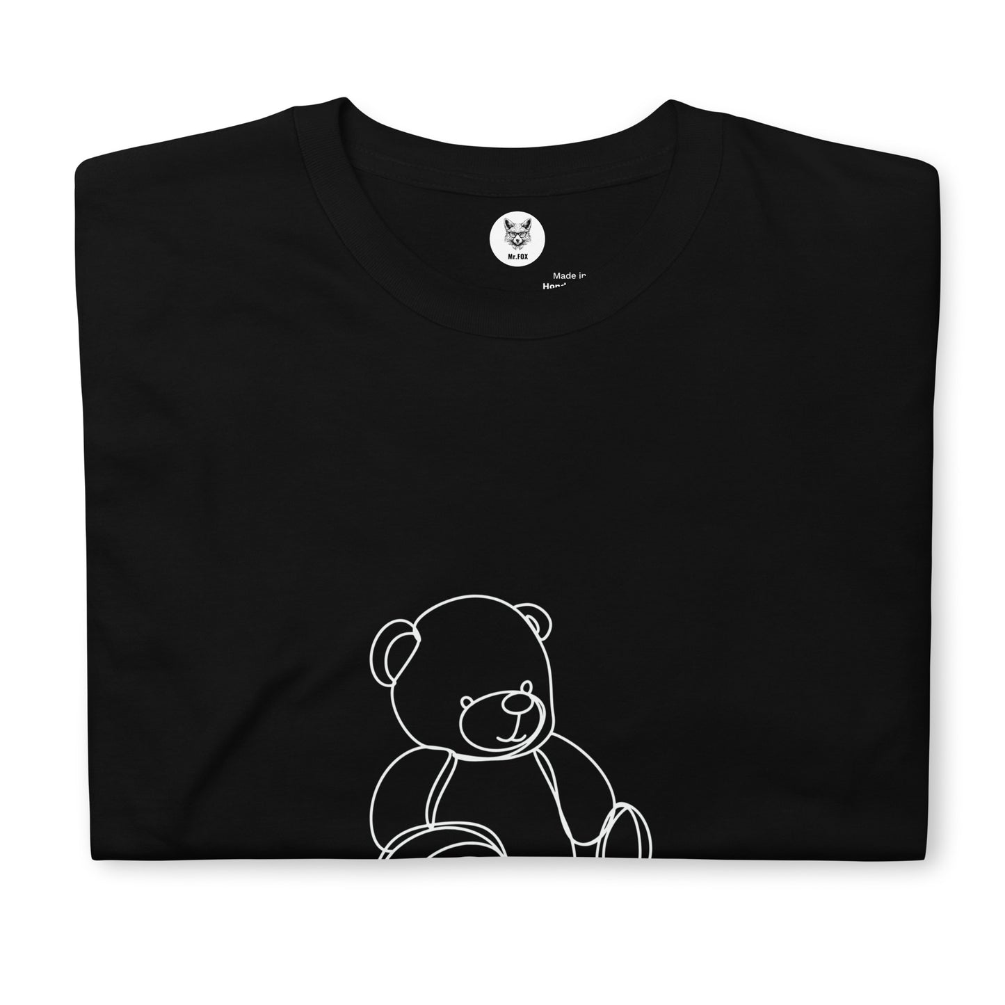 Short-Sleeve Unisex T-Shirt "Teddy-bear" ID: 376 (PREMIUM)