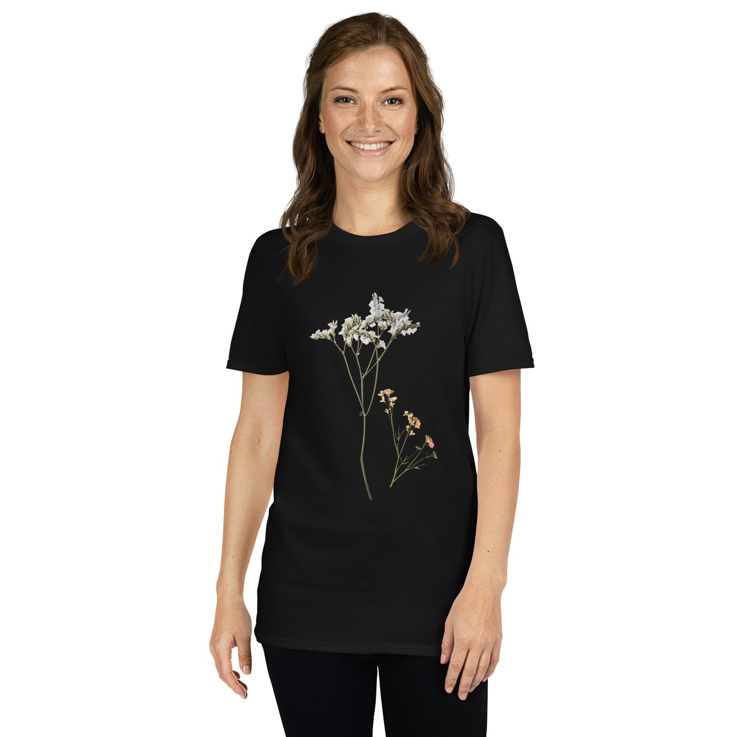 Short-Sleeve Unisex T-Shirt "FLOWERS" ID: 379 (PREMIUM)