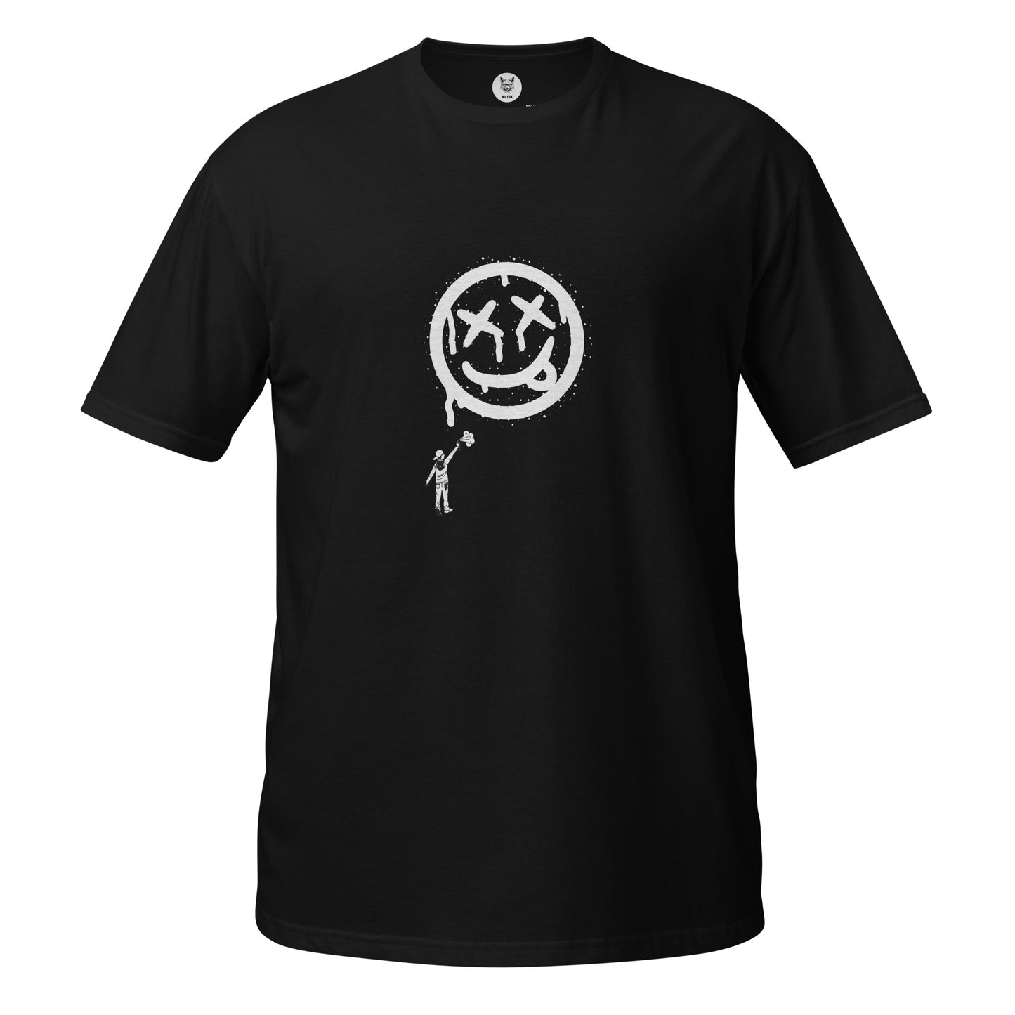 T-shirt unisex z krótkim rękawem „SMILE GRAFFITI” ID: 380 (PREMIUM)