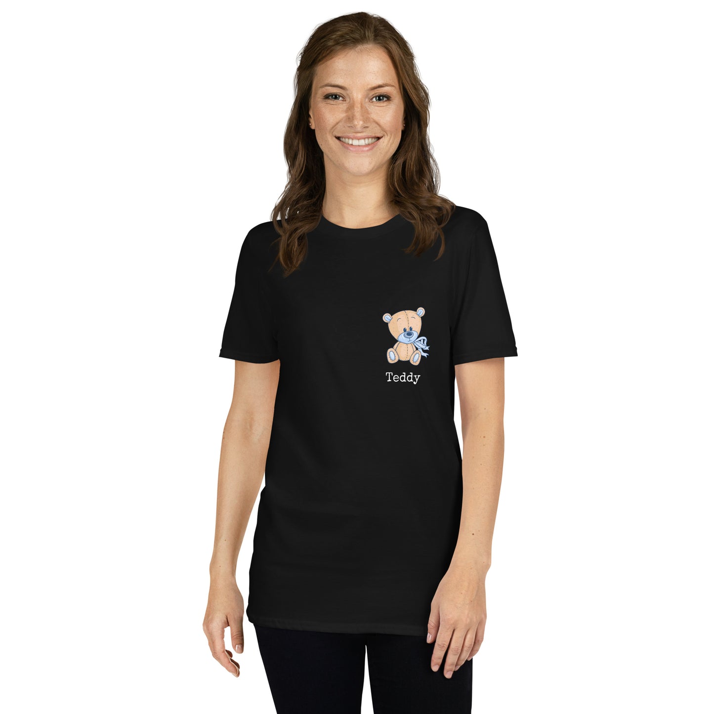 Short-Sleeve Unisex T-Shirt "Teddy Bear" ID: 382 (PREMIUM)