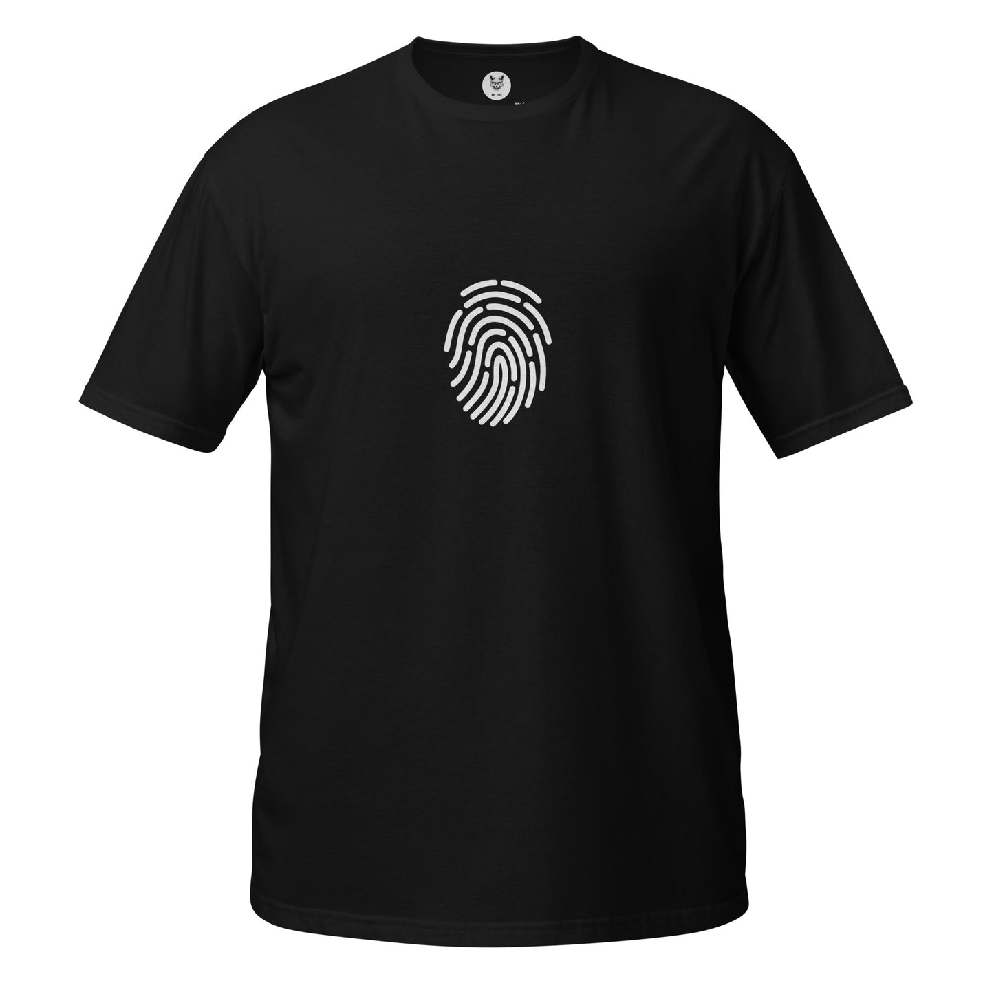 Koszulka unisex z krótkim rękawem „FINGERPRINT” ID: 383 (PREMIUM)