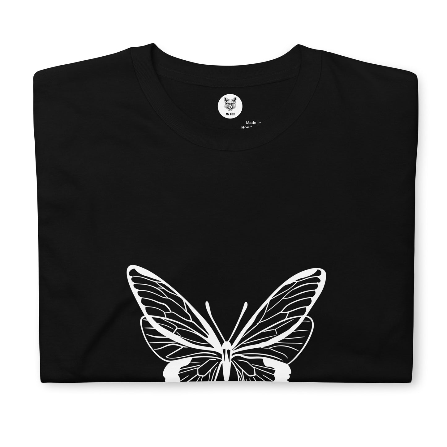 Koszulka unisex z krótkim rękawem „MOTYL” ID: 386 (PREMIUM)