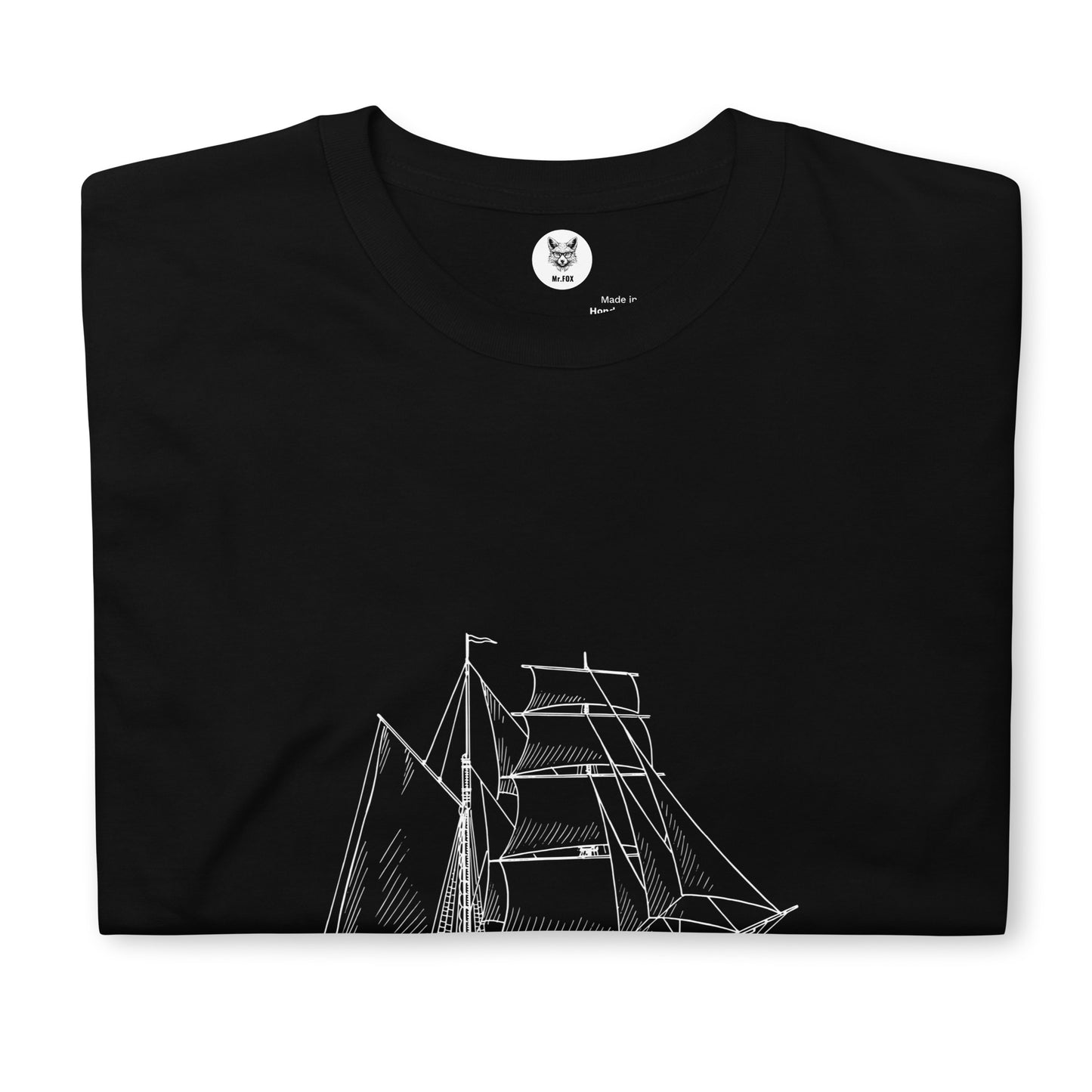 T-shirt unisex z krótkim rękawem „SHIP” ID: 389 (PREMIUM)