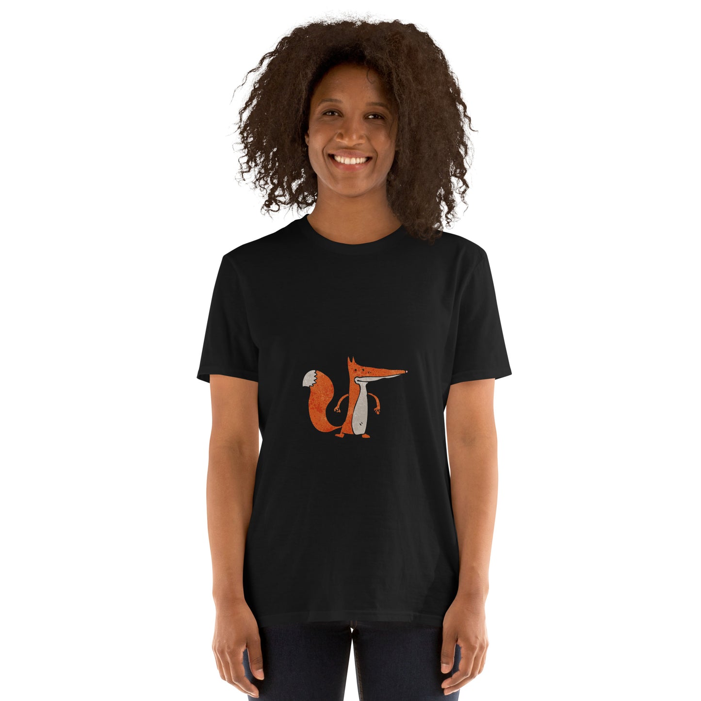 Short-Sleeve Unisex T-Shirt "FOX" ID: 394 (PREMIUM)