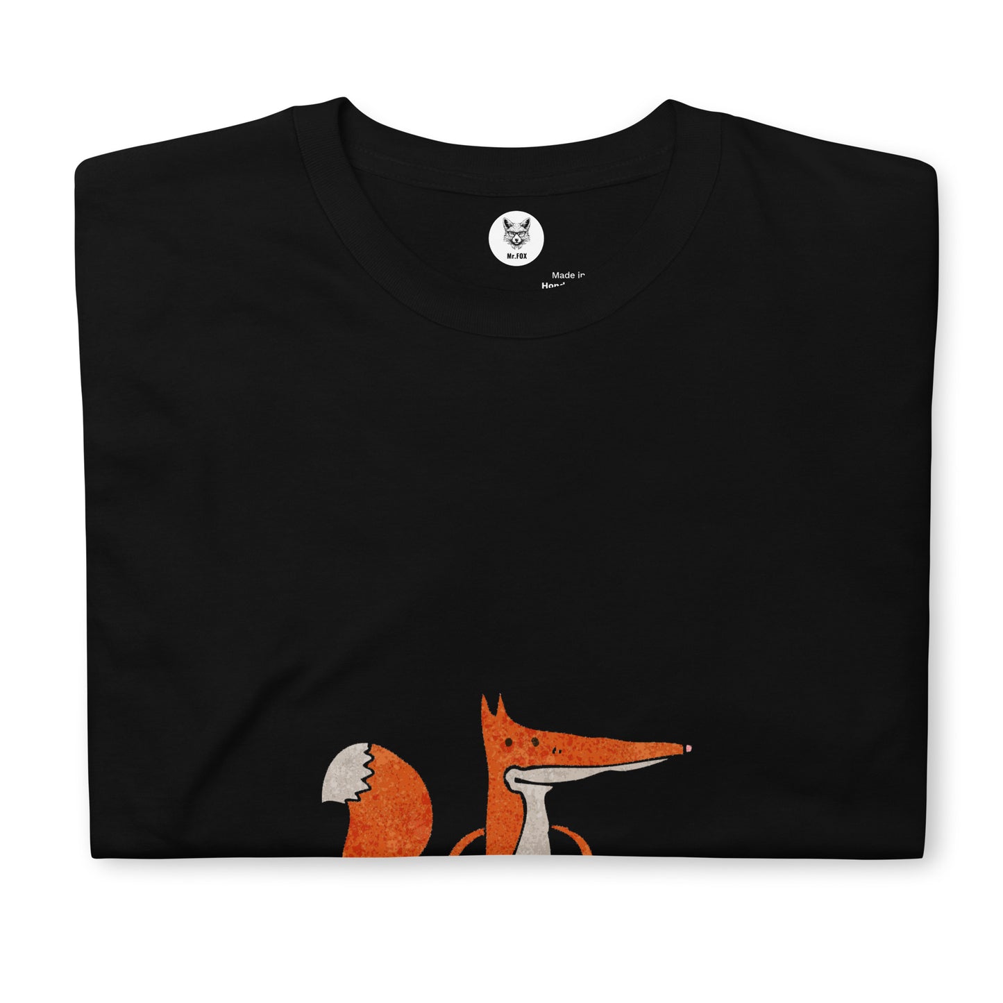 Koszulka unisex z krótkim rękawem „FOX” ID: 394 (PREMIUM)