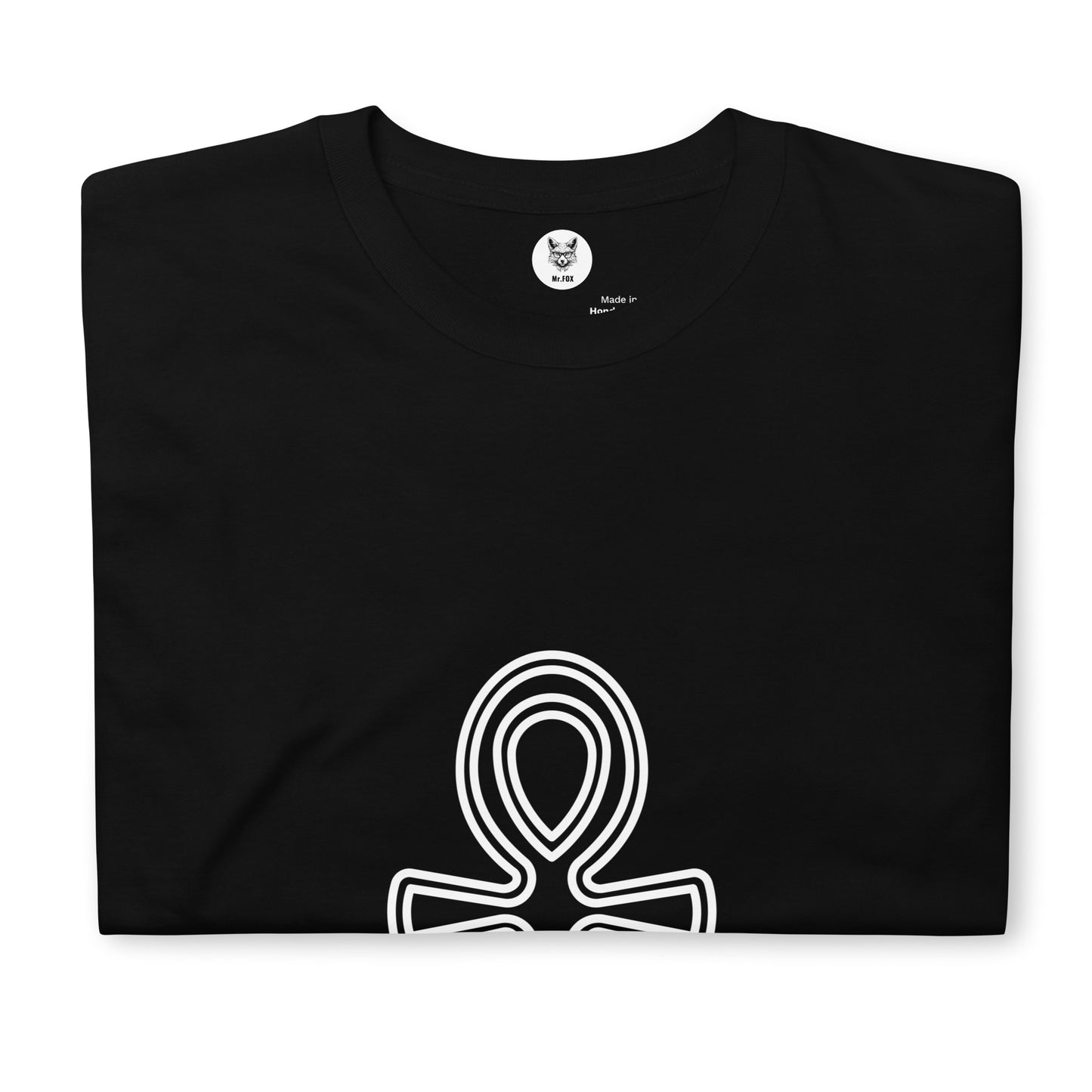 Koszulka unisex z krótkim rękawem „ANKH” ID: 395 (PREMIUM)