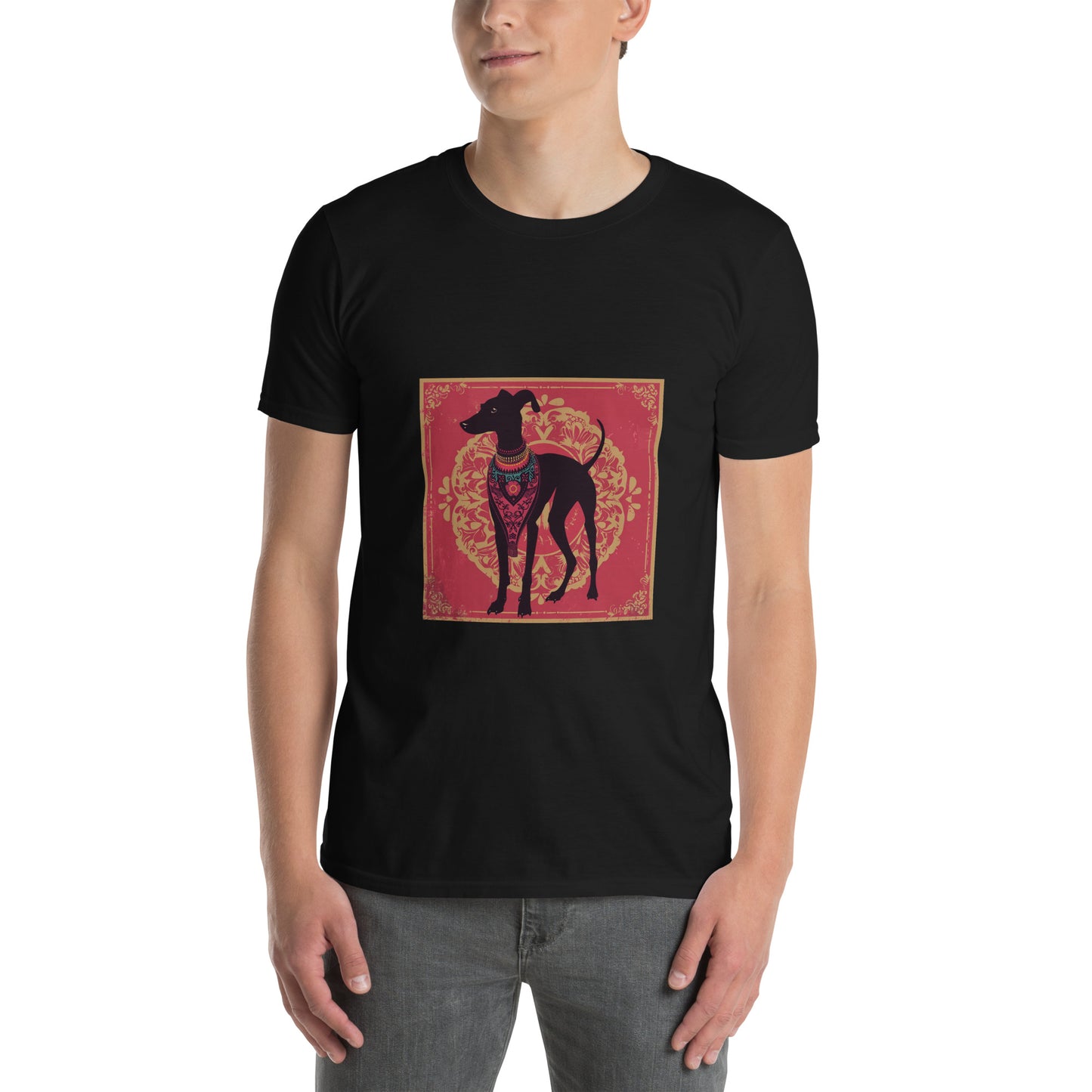 Short-Sleeve Unisex T-Shirt "DOG" ID: 402 (PREMIUM)