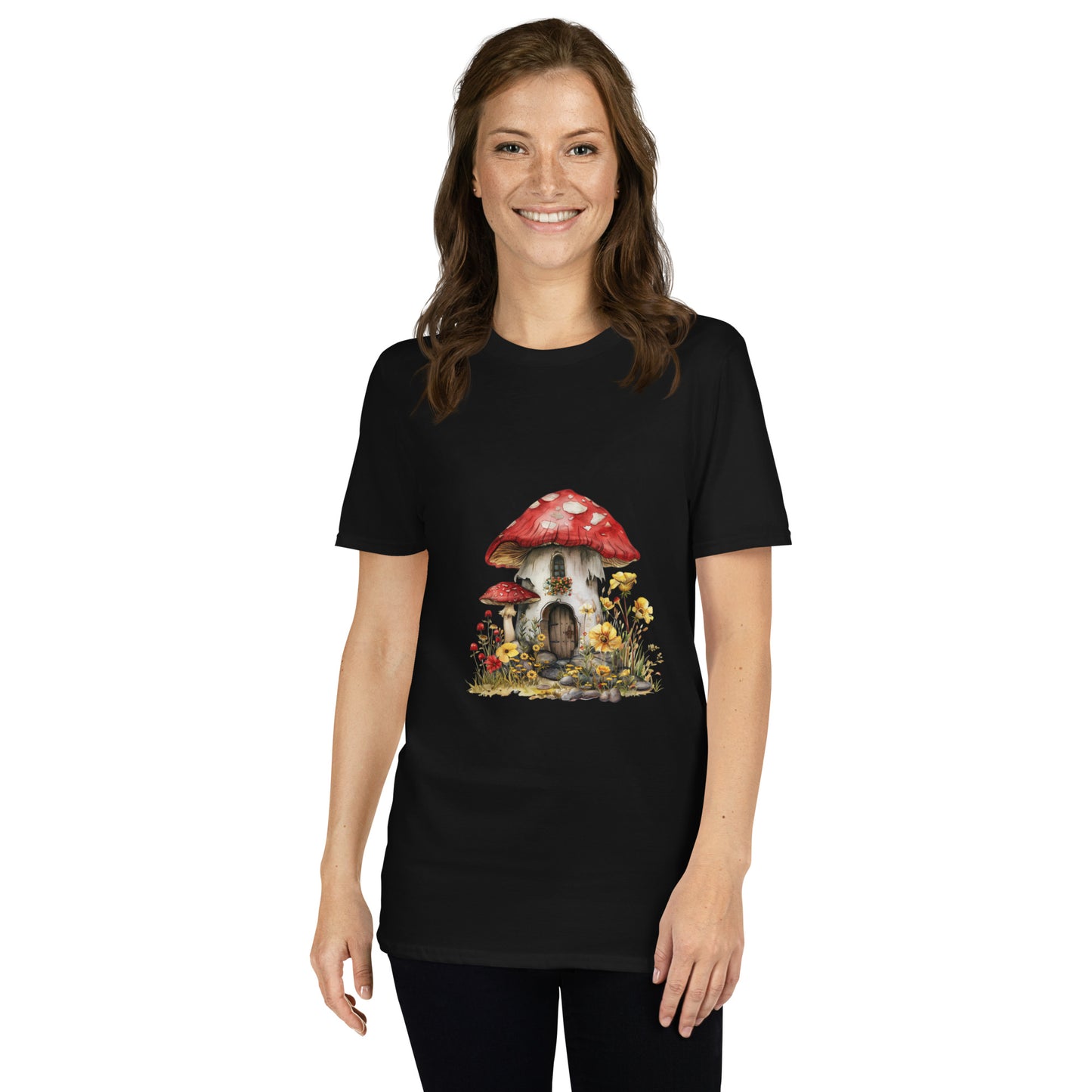 Short-Sleeve Unisex T-Shirt "MUSHROOM" ID: 409 (PREMIUM)