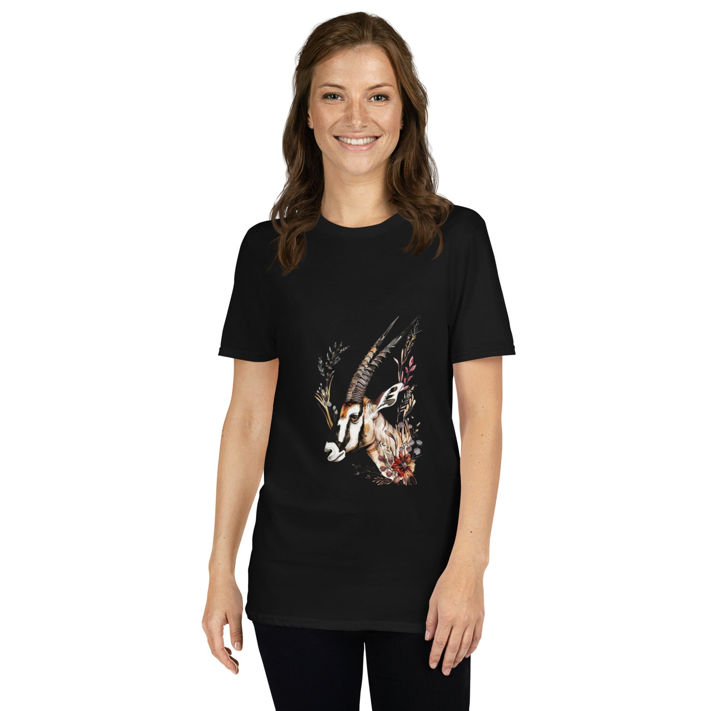 T-shirt unisex z krótkim rękawem „Animals Art” ID: 414 (PREMIUM)