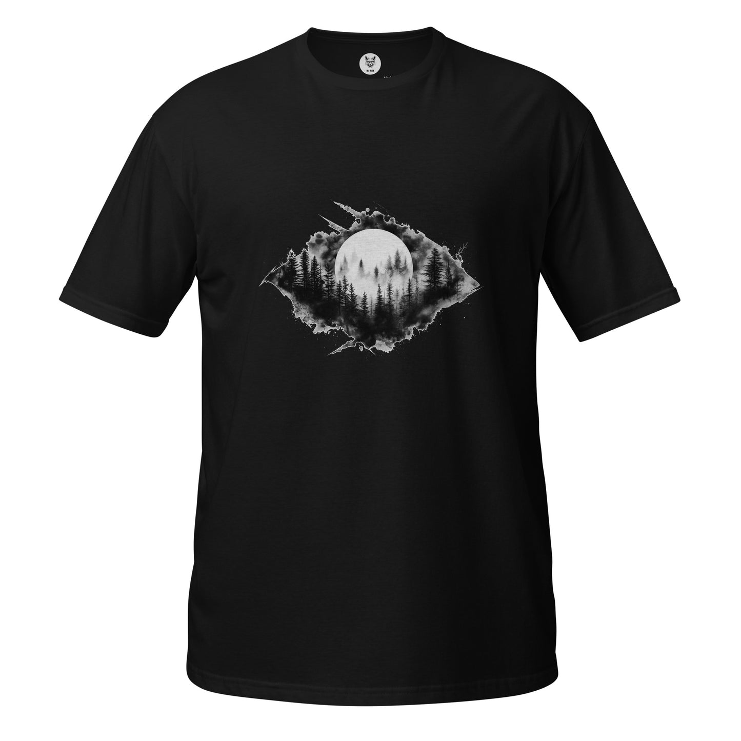 Short-Sleeve Unisex T-Shirt "Moon" ID: 439 (PREMIUM)