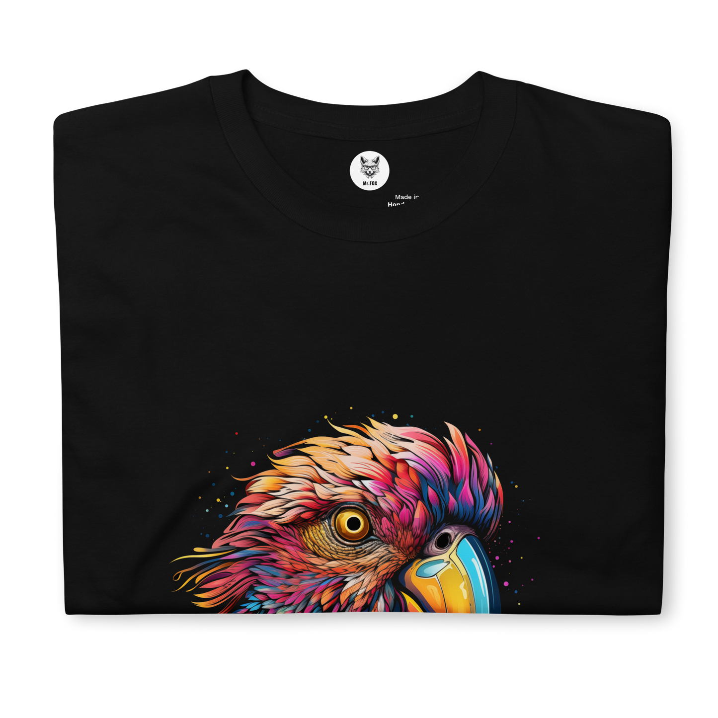 Koszulka unisex z krótkim rękawem „PARROT” ID: 82 (PREMIUM)