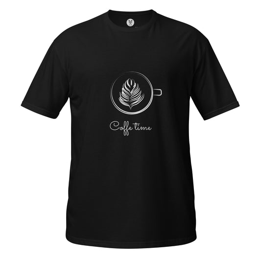 Short-Sleeve Unisex T-Shirt "Coffe time" ID: 445 (PREMIUM)