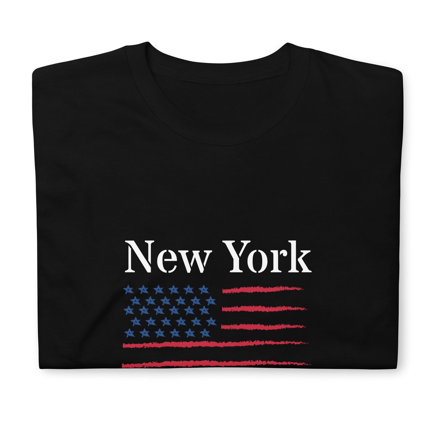 Short-Sleeve Unisex T-Shirt "New York" (front) ID: 465 (PREMIUM)