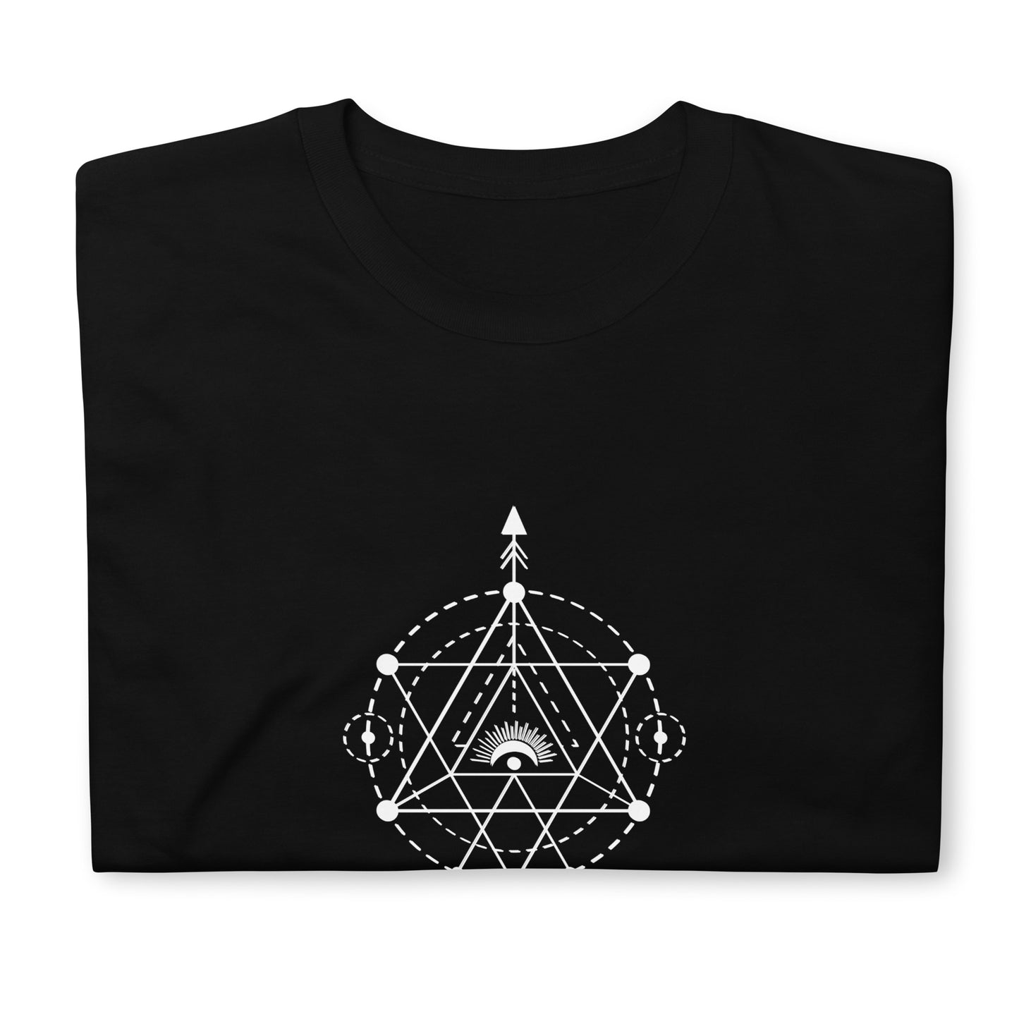 Short-Sleeve Unisex T-Shirt "Geometry" (front&back) ID: 469 (PREMIUM)