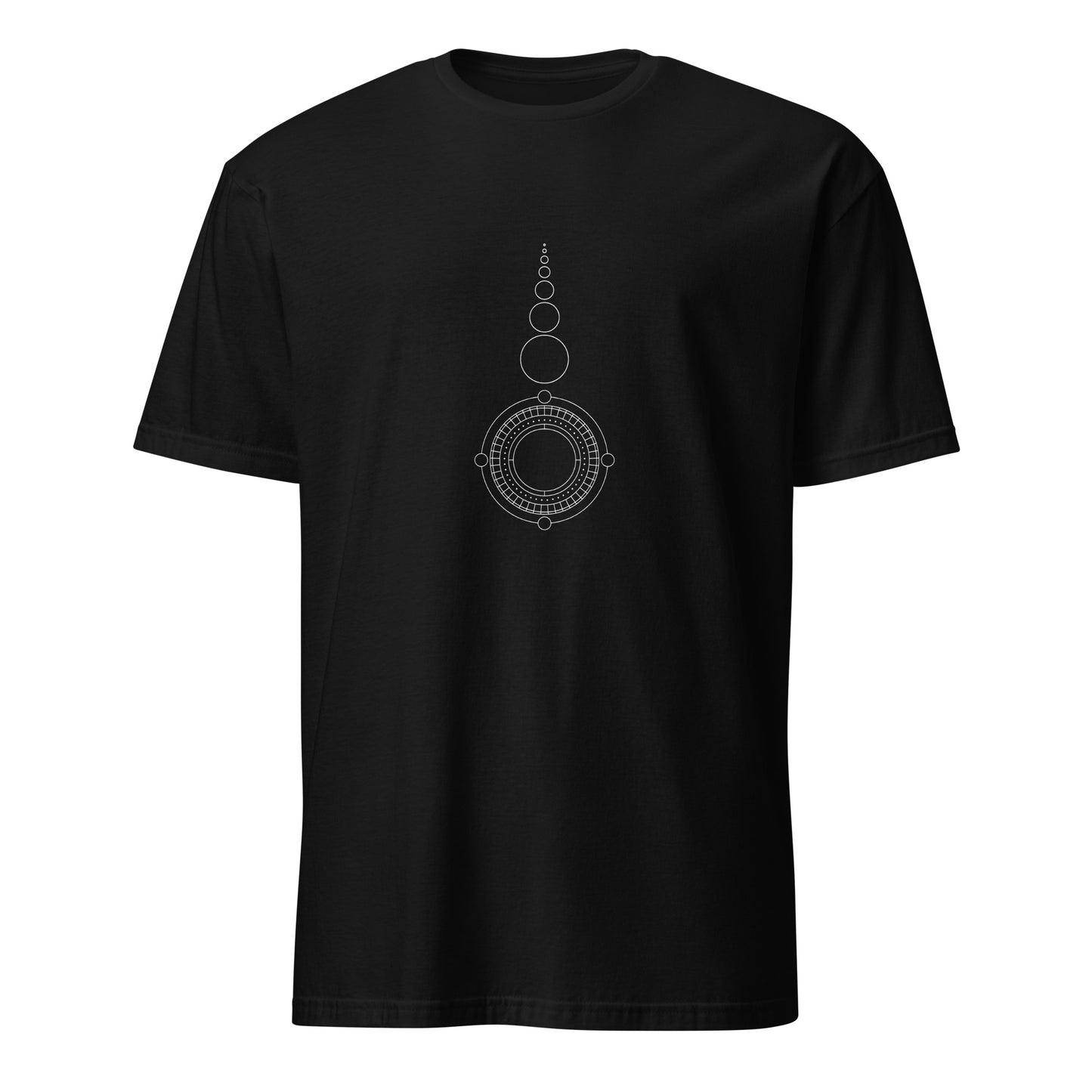 Short-Sleeve Unisex T-Shirt "Geometry" (front&back) ID: 476 (PREMIUM)