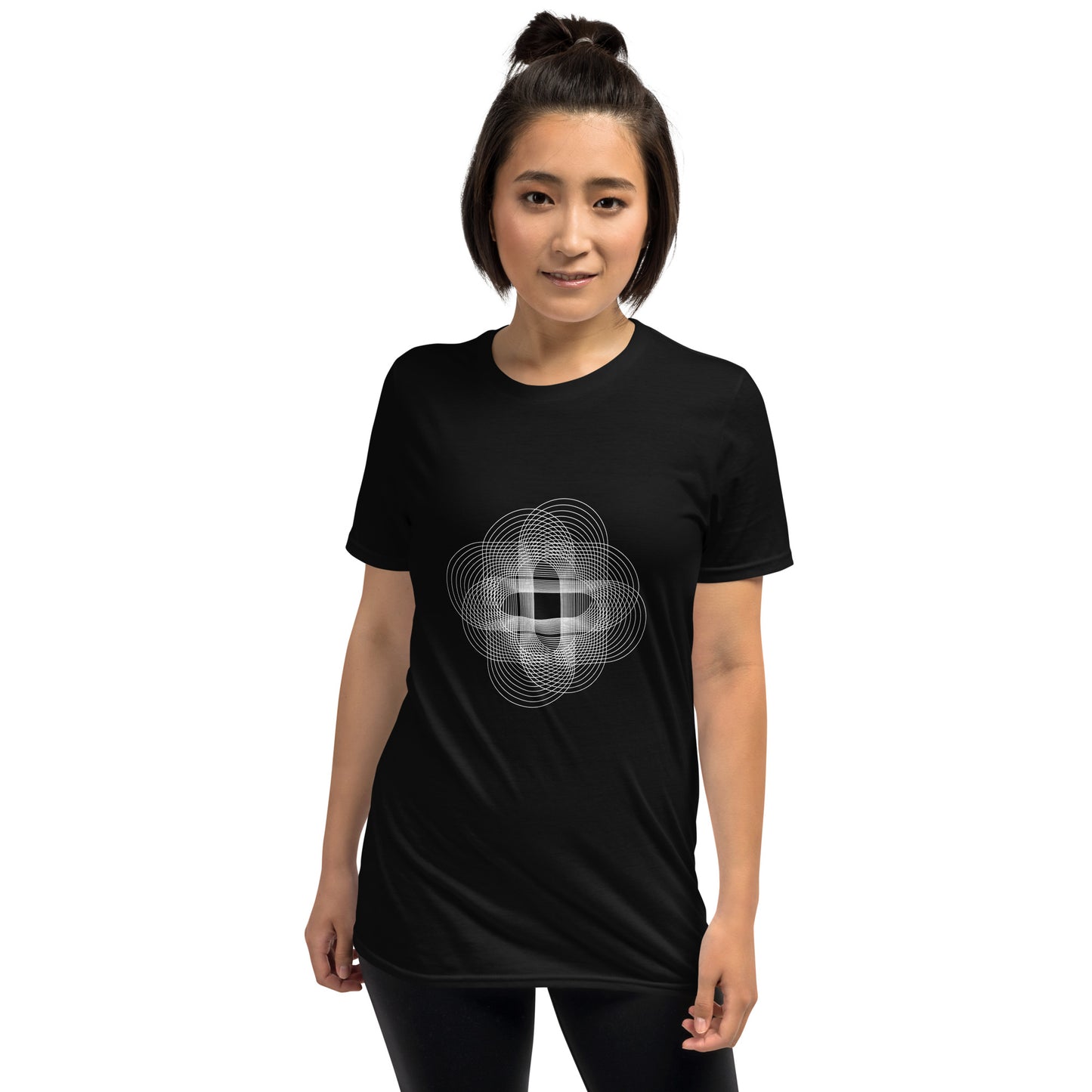 Short-Sleeve Unisex T-Shirt "Geometry" (front) ID: 482 (PREMIUM)