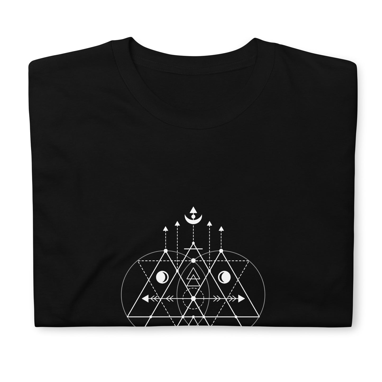 Short-Sleeve Unisex T-Shirt "Geometry" (front&back) ID: 487 (PREMIUM)