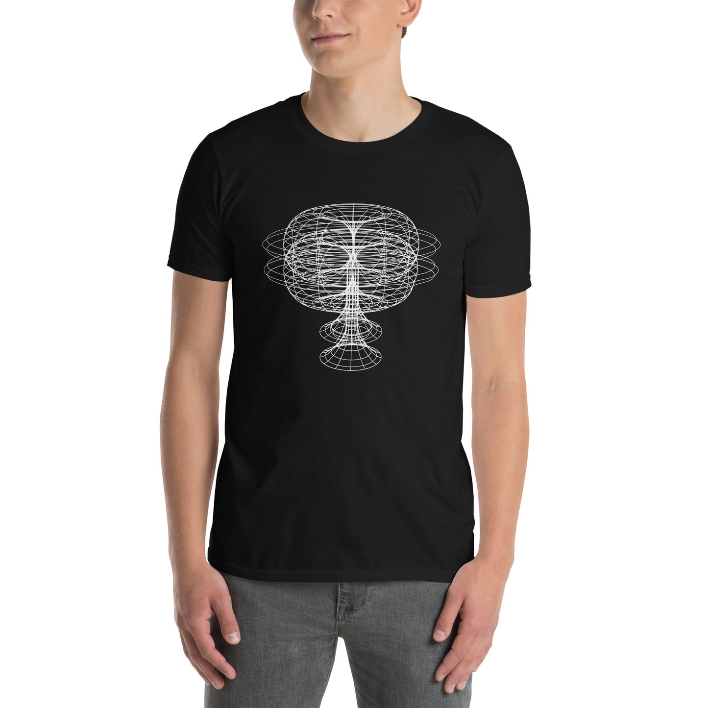 Short-Sleeve Unisex T-Shirt "Geometry" (front&back) ID: 488 (PREMIUM)