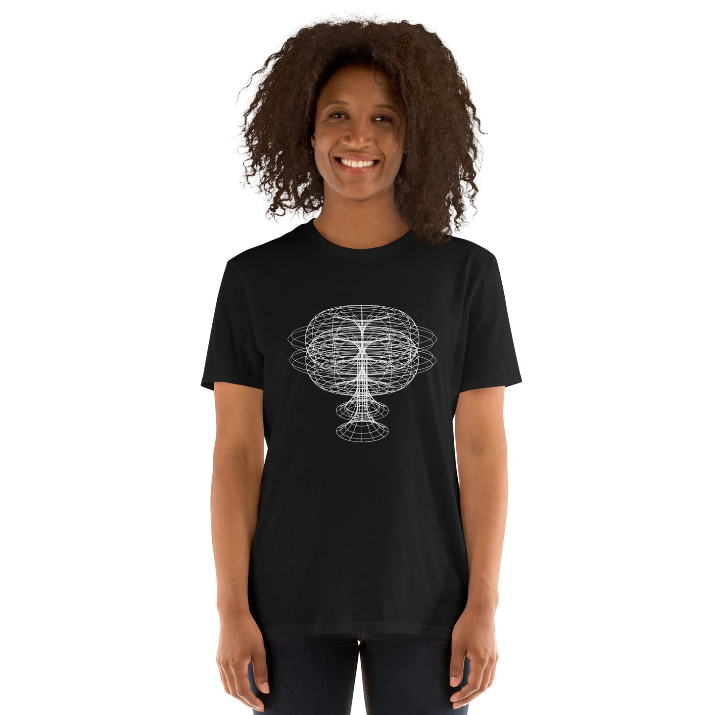 Short-Sleeve Unisex T-Shirt "Geometry" (front&back) ID: 488 (PREMIUM)