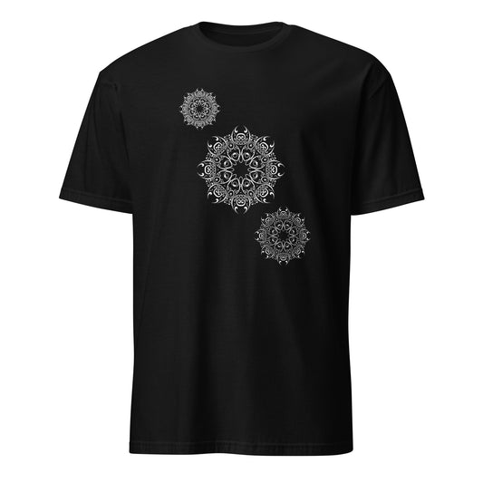 Short-Sleeve Unisex T-Shirt "Geometry" (front&back) ID: 496 (PREMIUM)