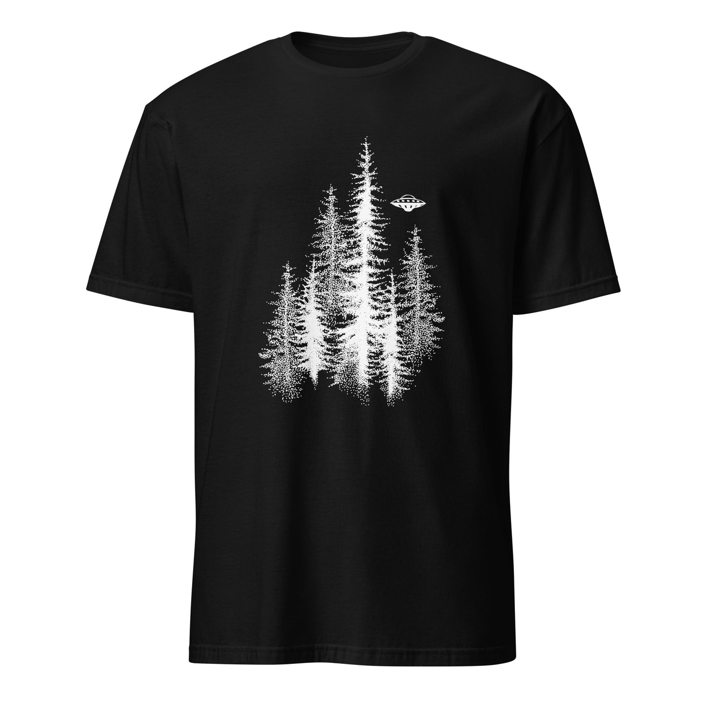 Short-Sleeve Unisex T-Shirt "Forest" (front&back) ID: 466 (PREMIUM)