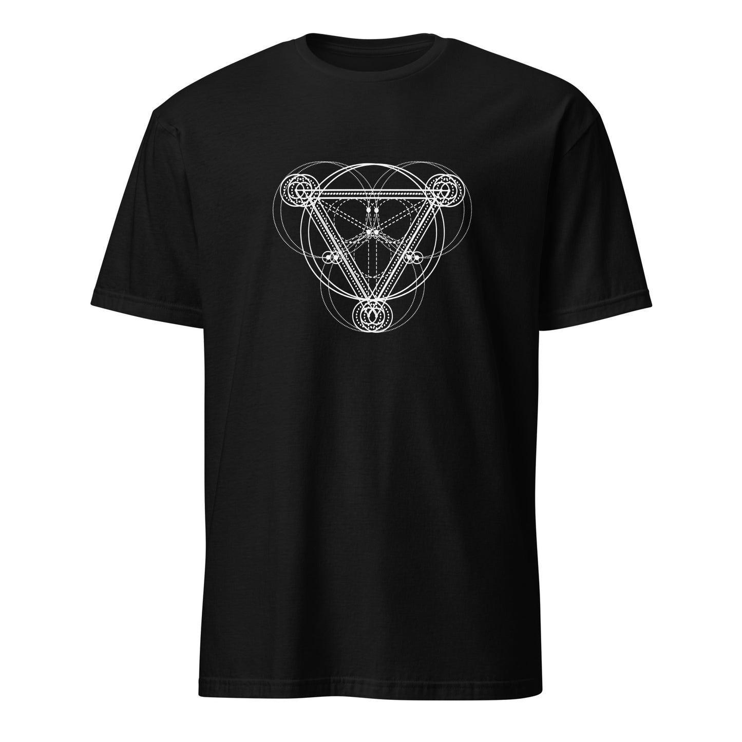 Short-Sleeve Unisex T-Shirt "Geometry" (front&back) ID: 471 (PREMIUM)