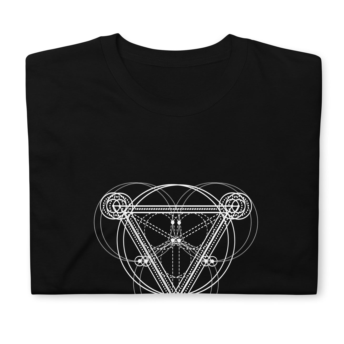 Short-Sleeve Unisex T-Shirt "Geometry" (front&back) ID: 471 (PREMIUM)