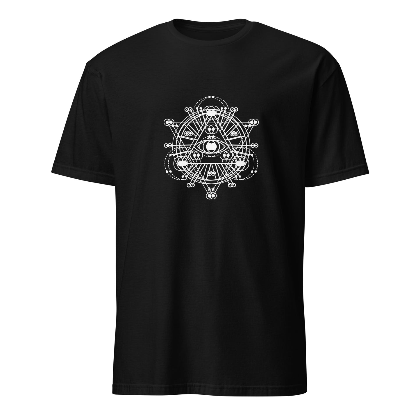 Short-Sleeve Unisex T-Shirt "Geometry" (front&back) ID: 472 (PREMIUM)