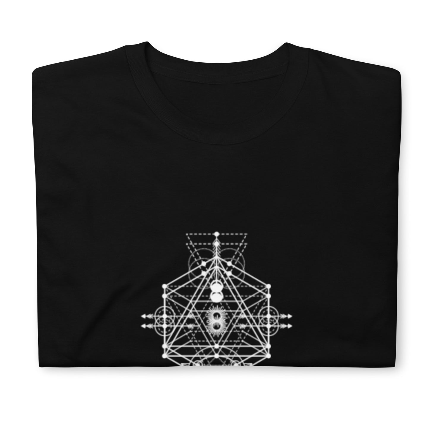 Short-Sleeve Unisex T-Shirt "Geometry" (front&back) ID: 489 (PREMIUM)