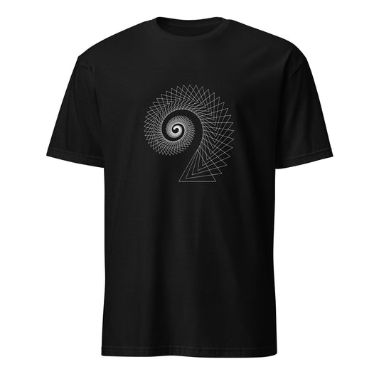 Short-Sleeve Unisex T-Shirt "Geometry" (front&back) ID: 485 (PREMIUM)