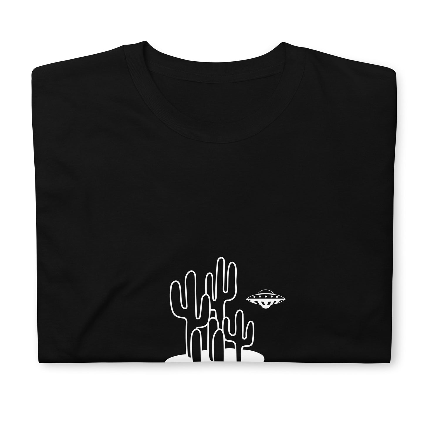 Short-Sleeve Unisex T-Shirt "UFO" (front&back) ID: 503 (PREMIUM)