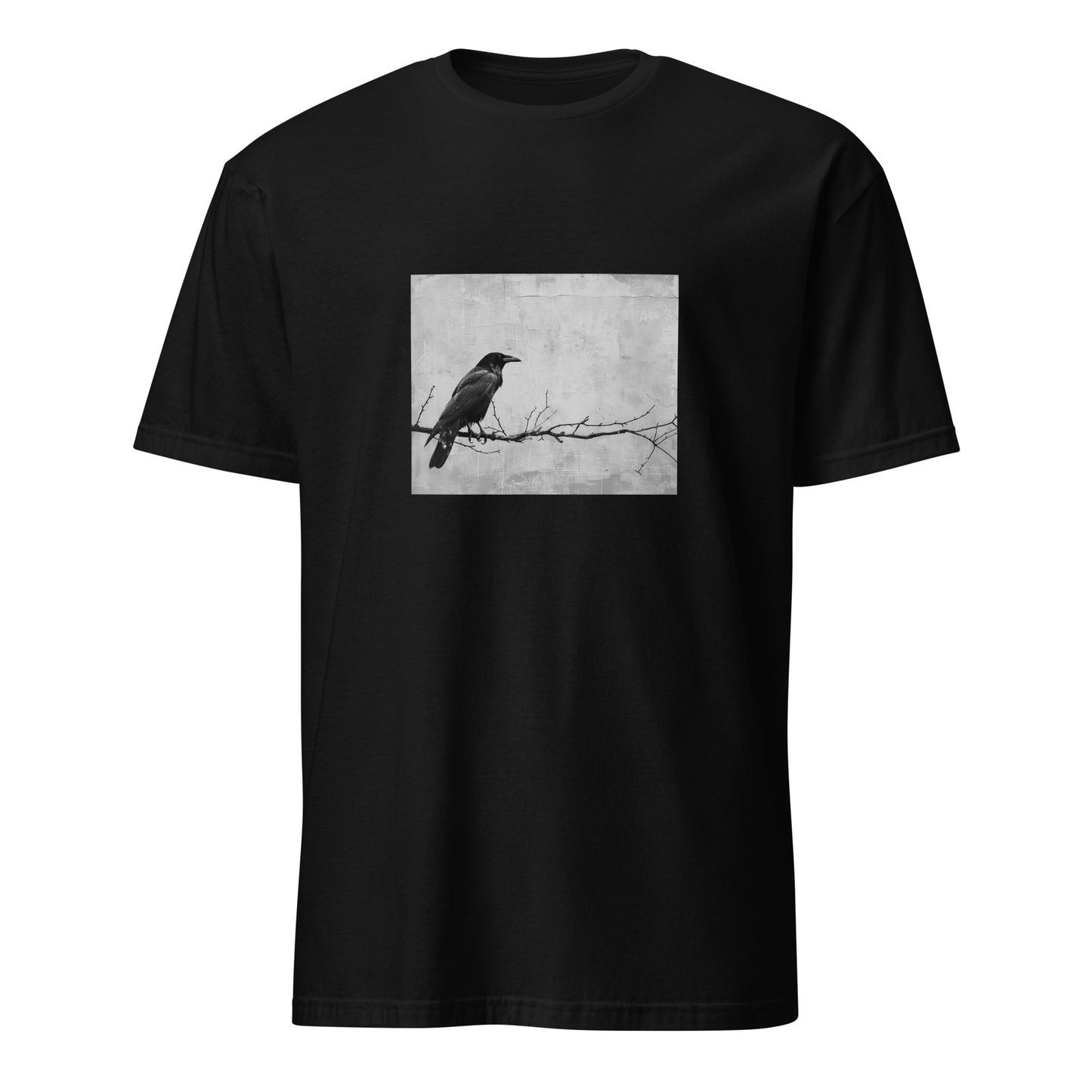 Short-Sleeve Unisex T-Shirt "CROW" (front) id: 507