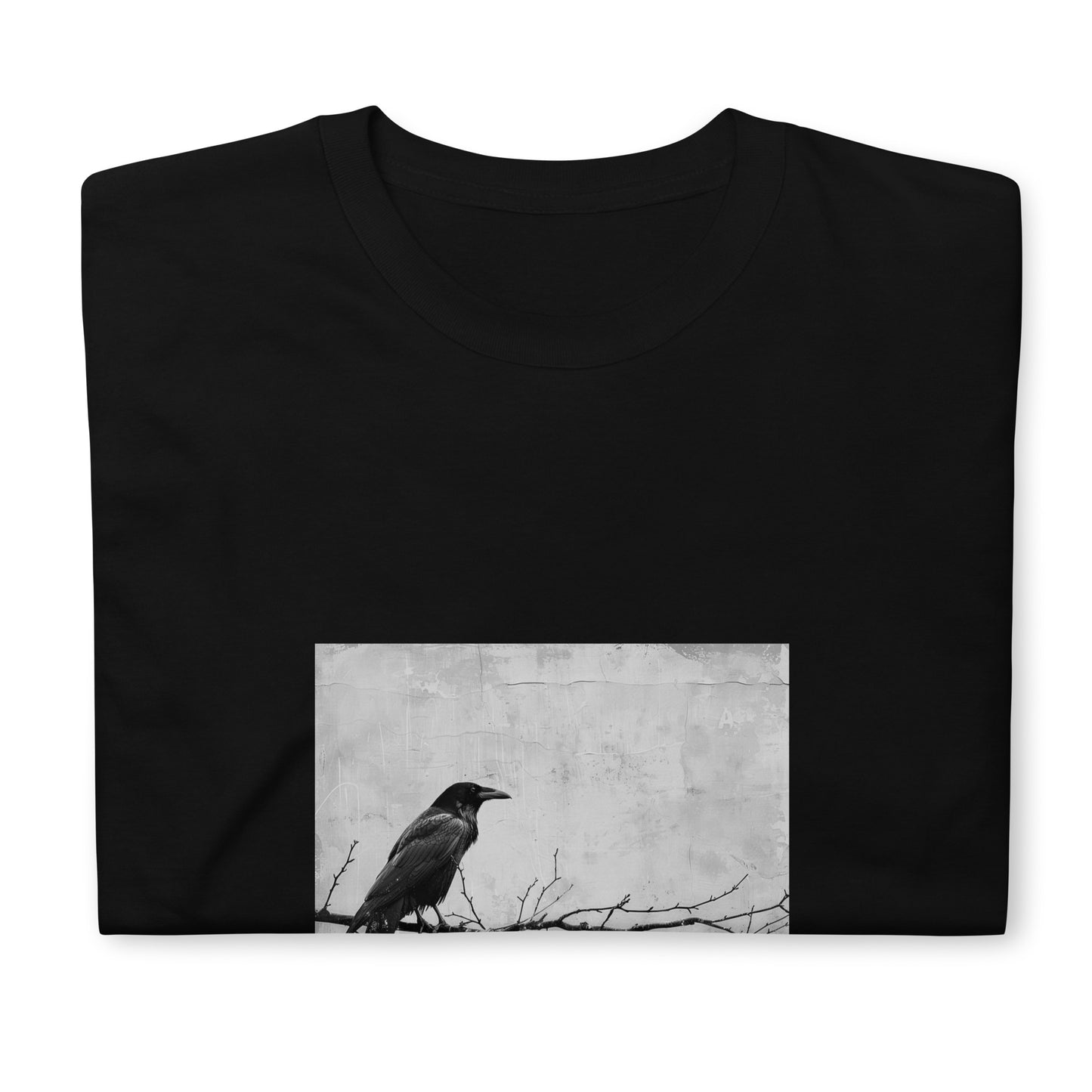 Short-Sleeve Unisex T-Shirt "CROW" (front) id: 507