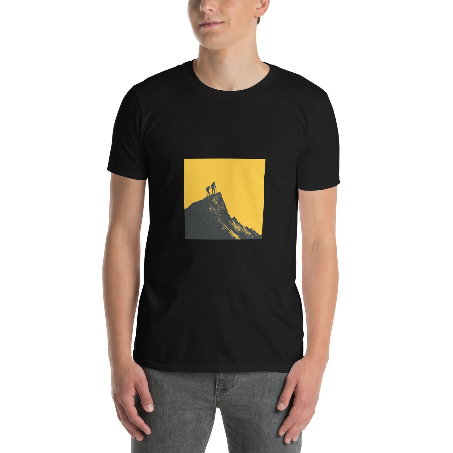 Short-Sleeve Unisex T-Shirt "Mountains" (front&back) id: 514