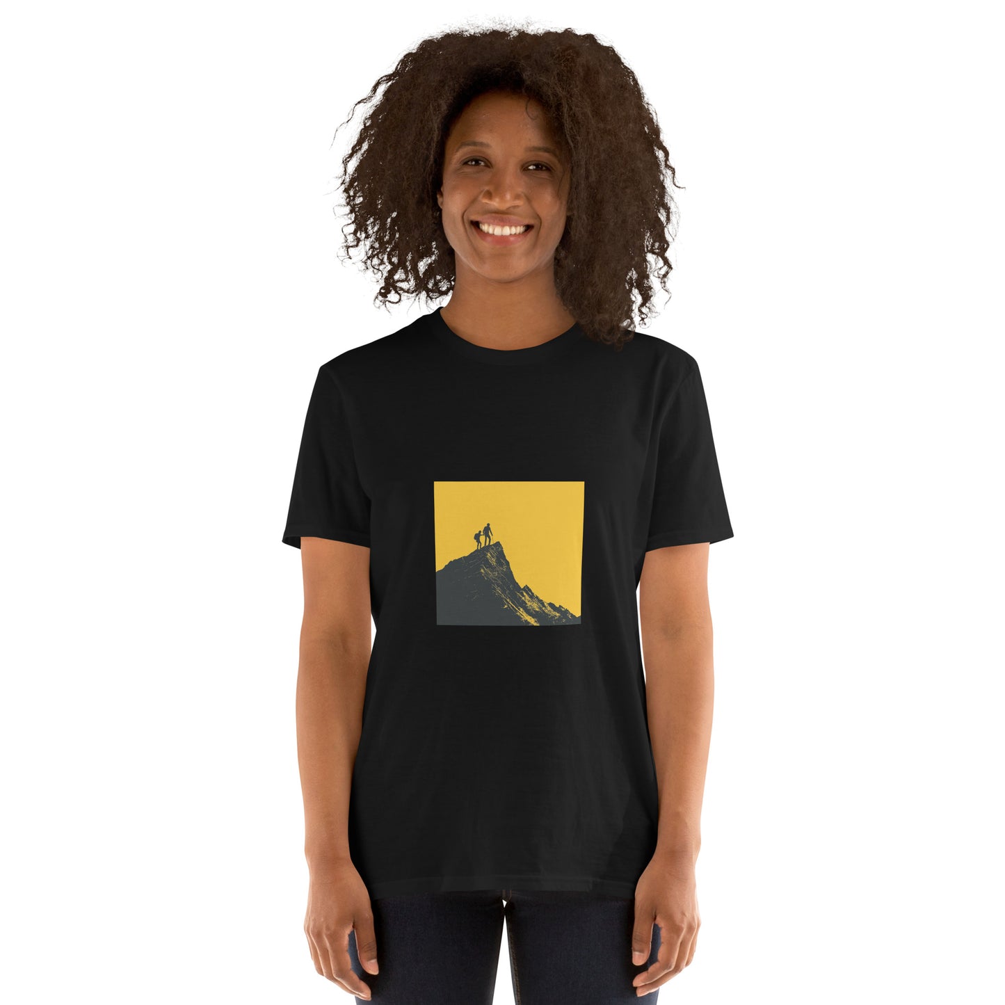 Short-Sleeve Unisex T-Shirt "Mountains" (front&back) id: 514