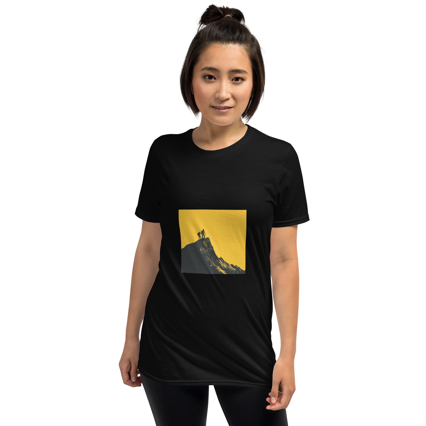 Short-Sleeve Unisex T-Shirt "Mountains" (front&back) id: 514