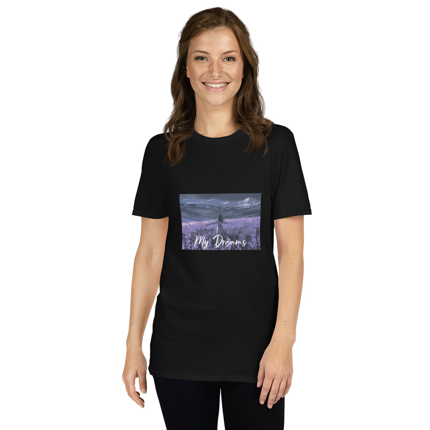 Short-Sleeve Unisex T-Shirt "My Dreams" (front) id: 516