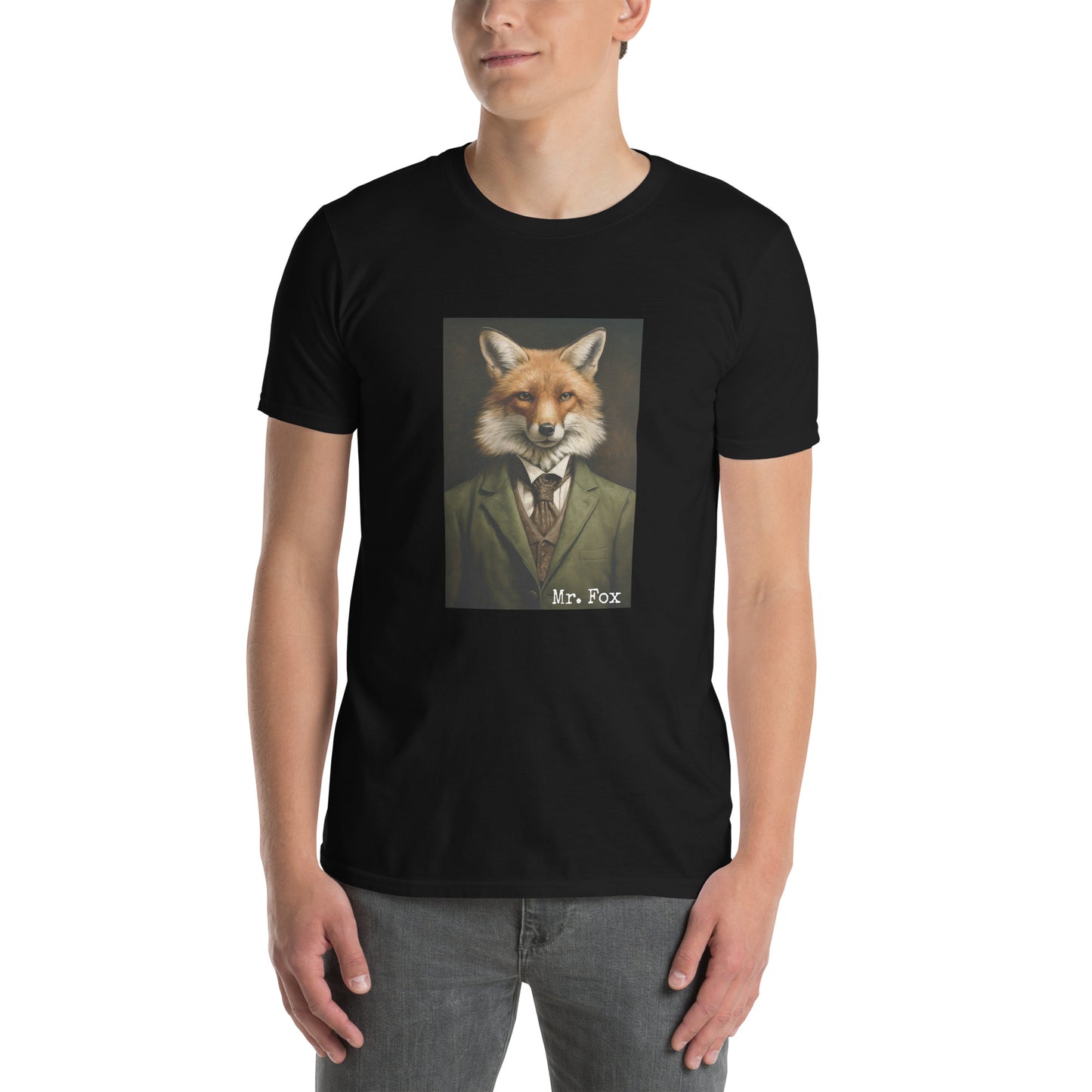 Short-Sleeve Unisex T-Shirt "Mr. Fox" (front) id: 510