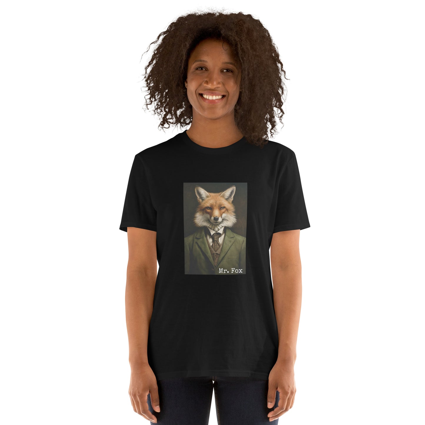 Short-Sleeve Unisex T-Shirt "Mr. Fox" (front) id: 510