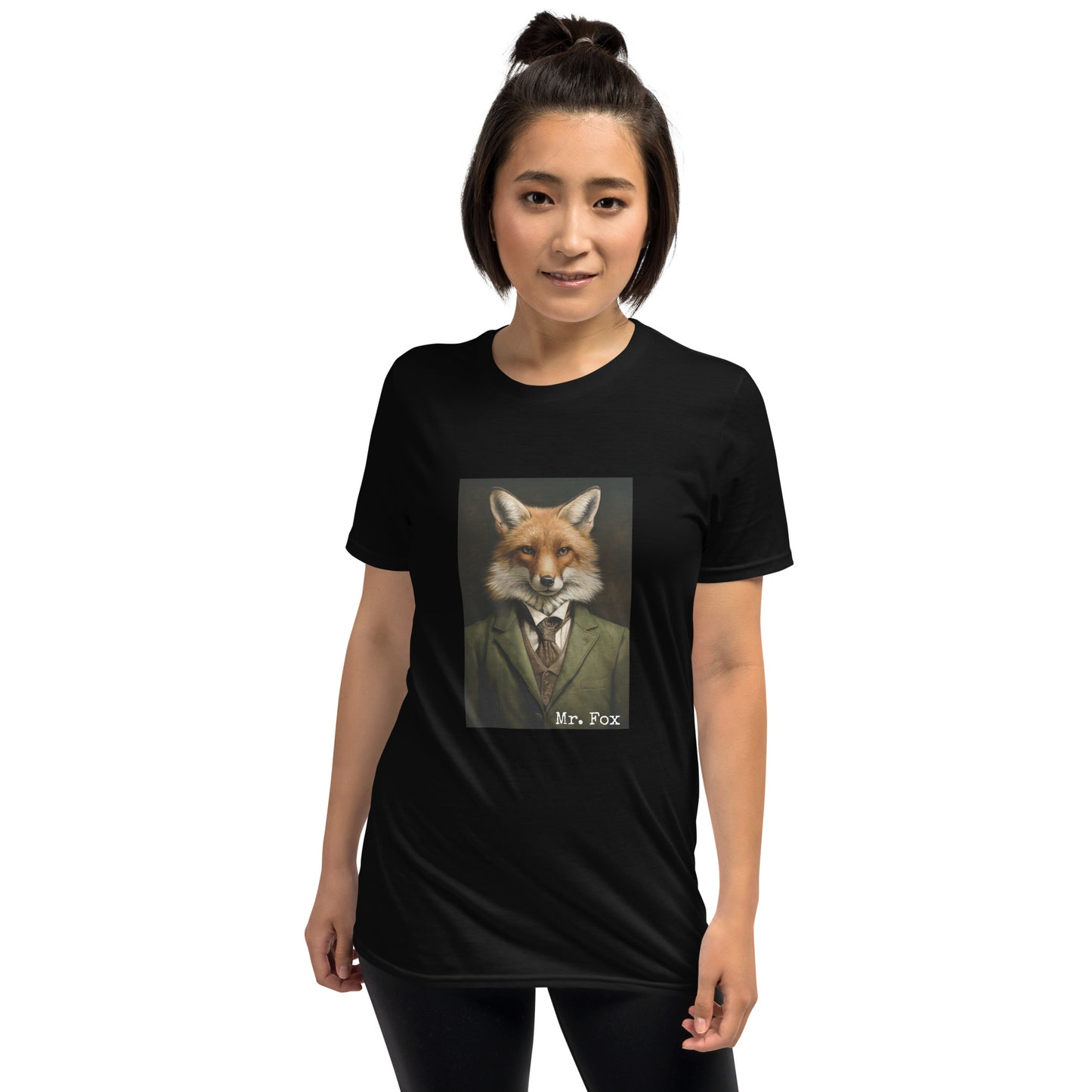 Short-Sleeve Unisex T-Shirt "Mr. Fox" (front) id: 510