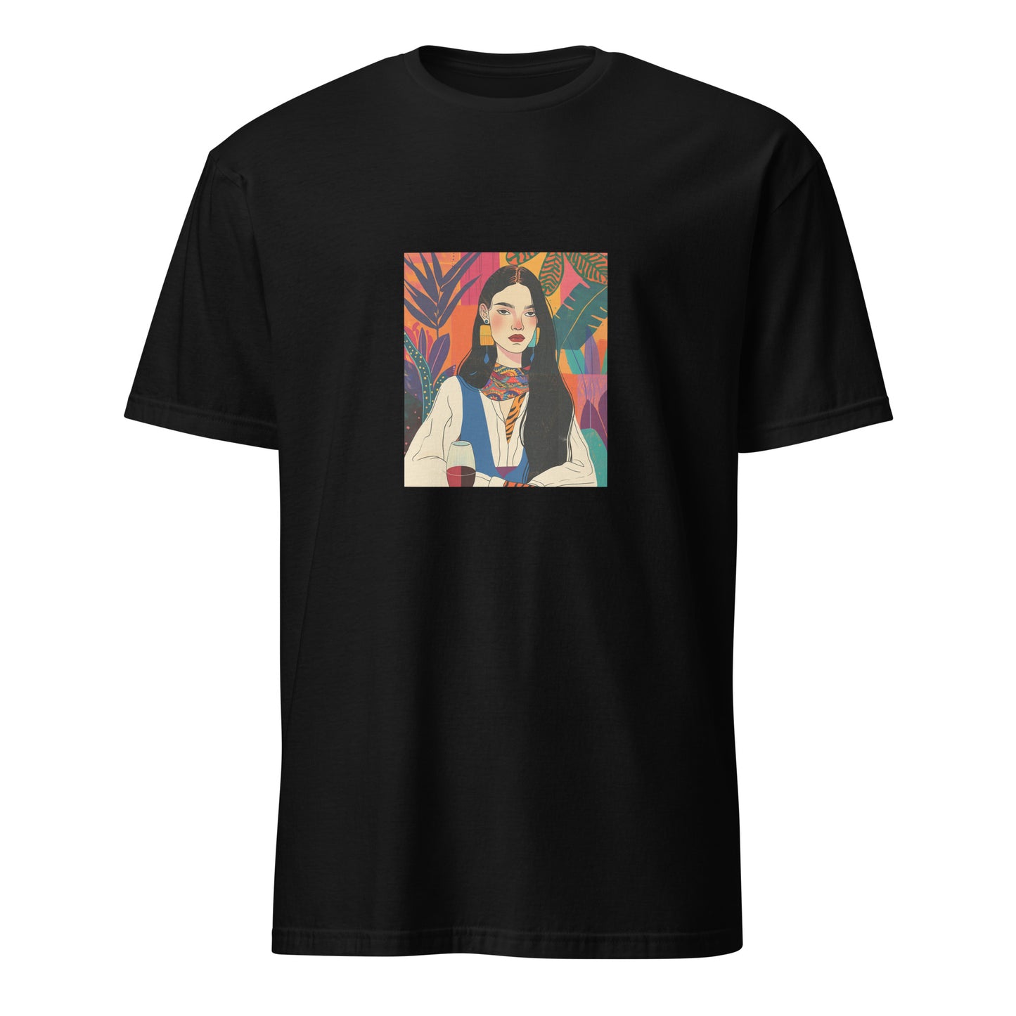 Short-Sleeve Unisex T-Shirt "Girl" (front) id: 522