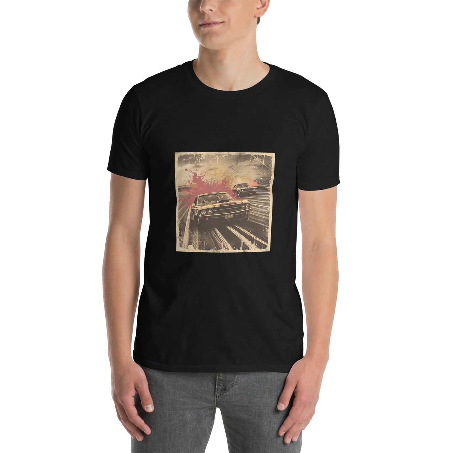 Short-Sleeve Unisex T-Shirt "Car" (front) id: 524