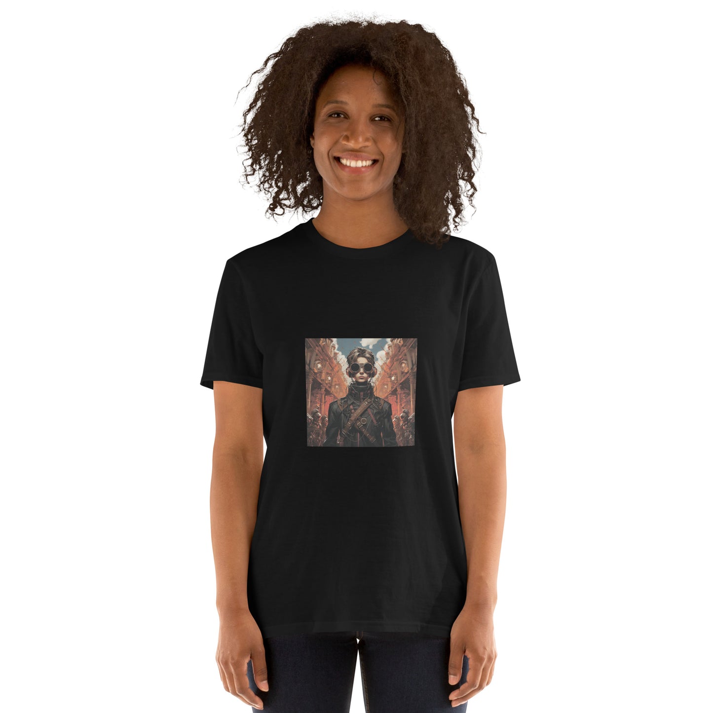 Short-Sleeve Unisex T-Shirt "Steampunk" (front) id: 526