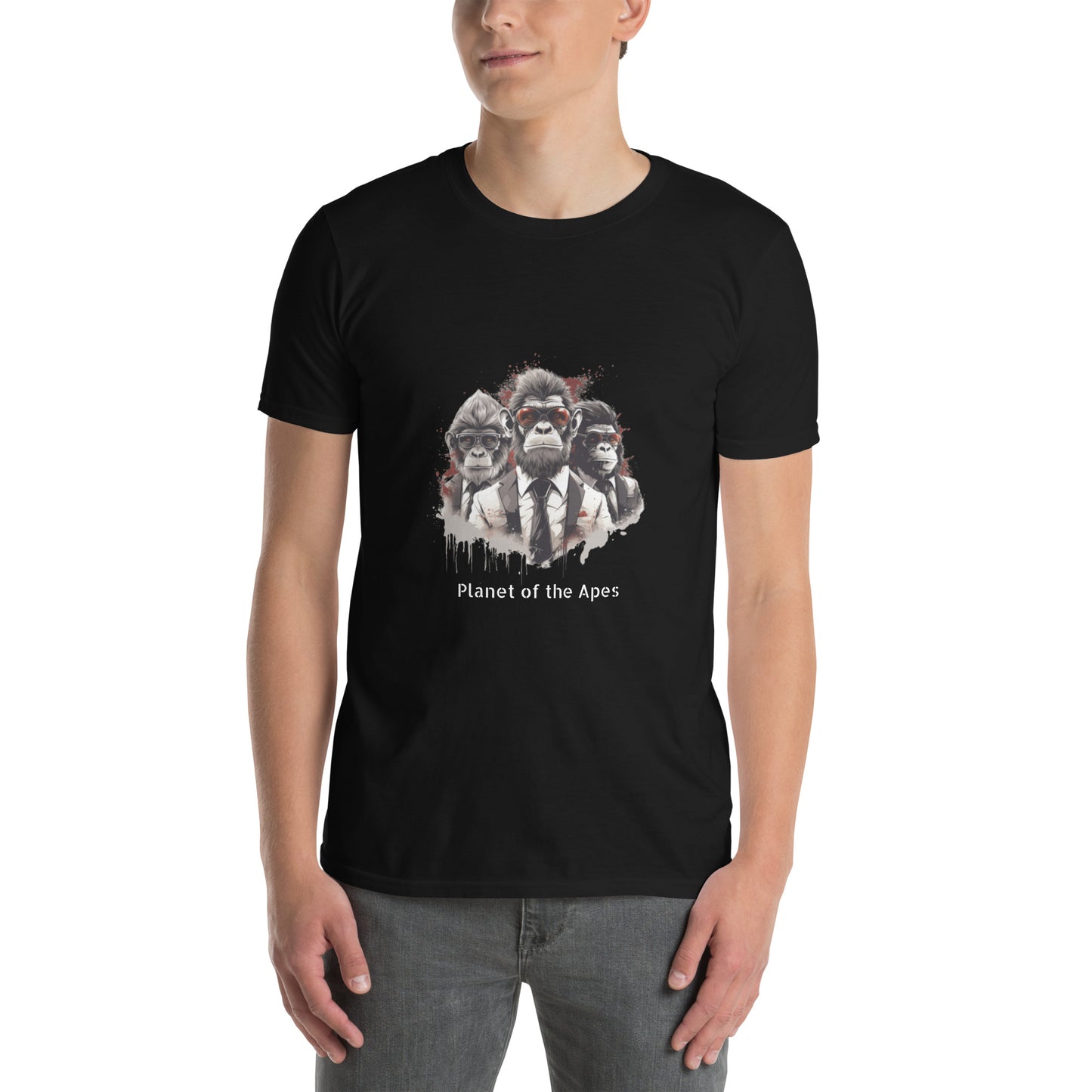 Short-Sleeve Unisex T-Shirt "Monkey" (front) id: 528