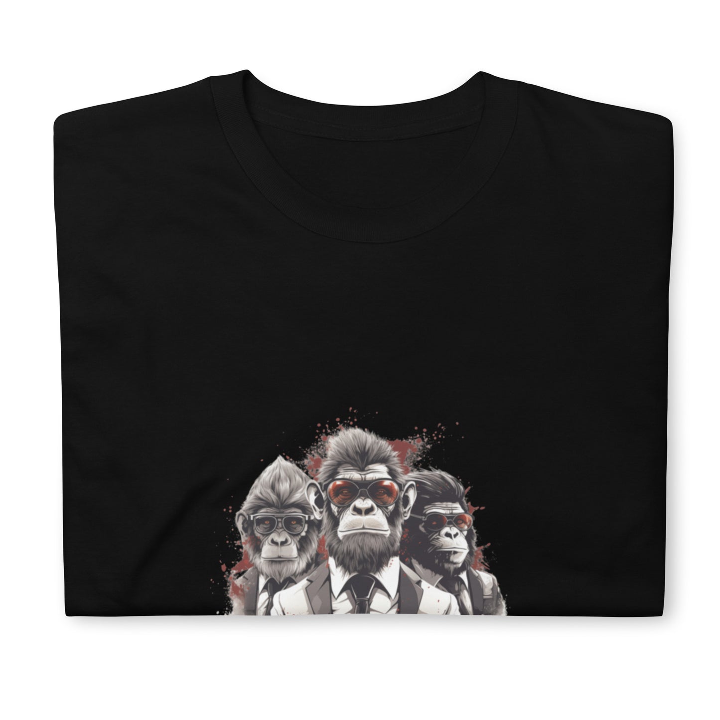 Short-Sleeve Unisex T-Shirt "Monkey" (front) id: 528