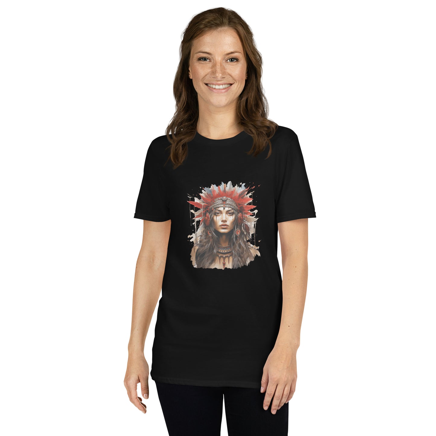 Short-Sleeve Unisex T-Shirt "Indian" (front) id: 531