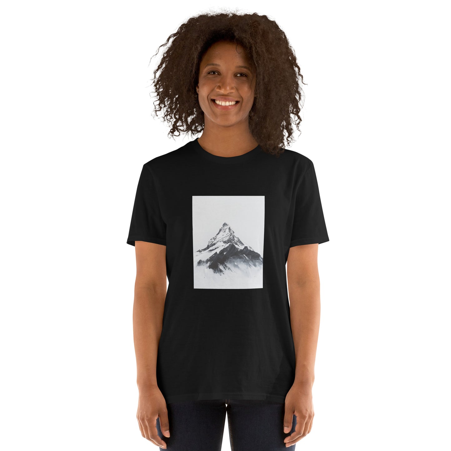 Short-Sleeve Unisex T-Shirt "Mountains" (front) id: 532