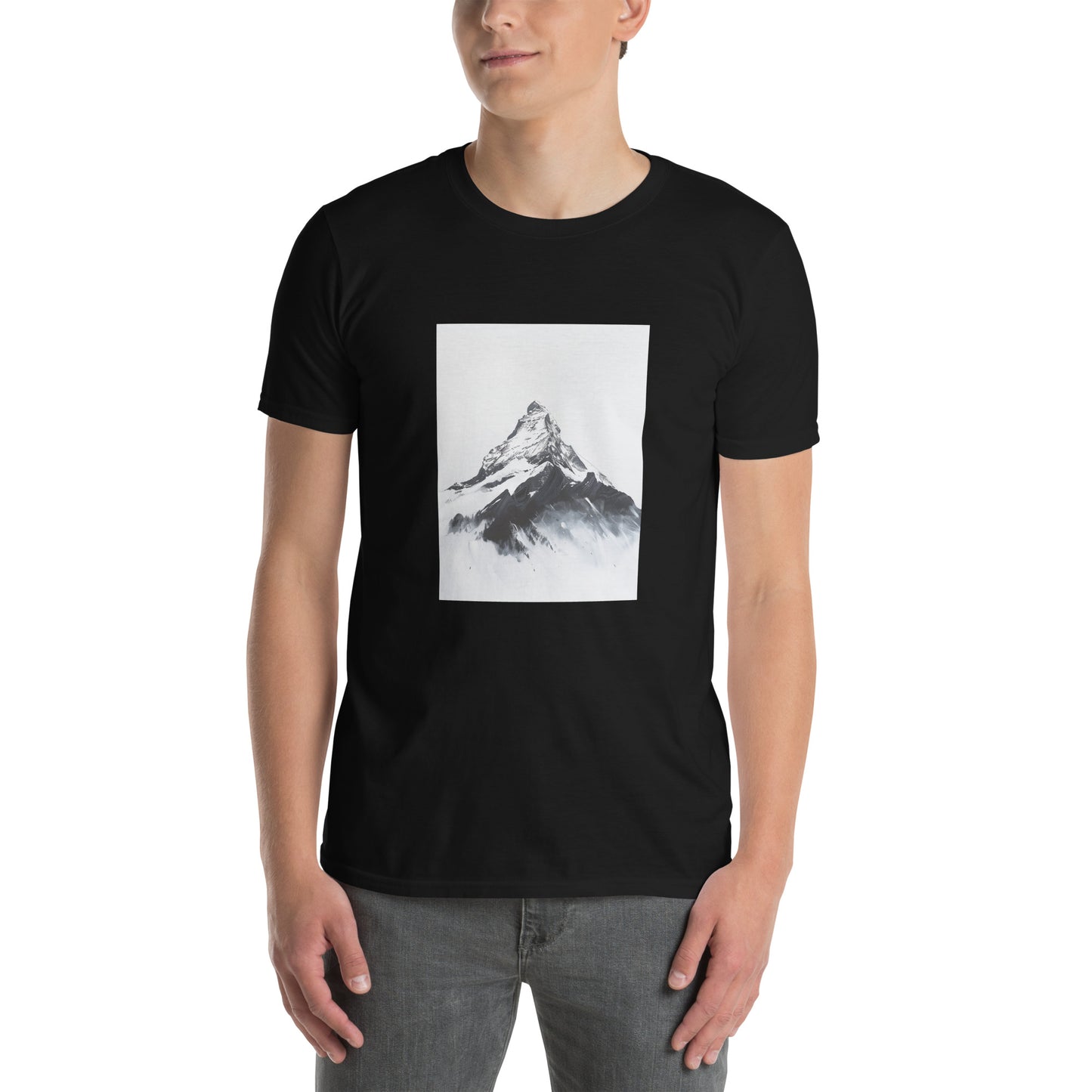 Short-Sleeve Unisex T-Shirt "Mountains" (front) id: 532