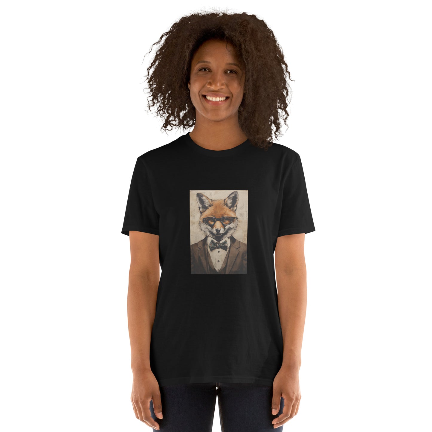 Short-Sleeve Unisex T-Shirt "Mr.Fox" (front) id: 534