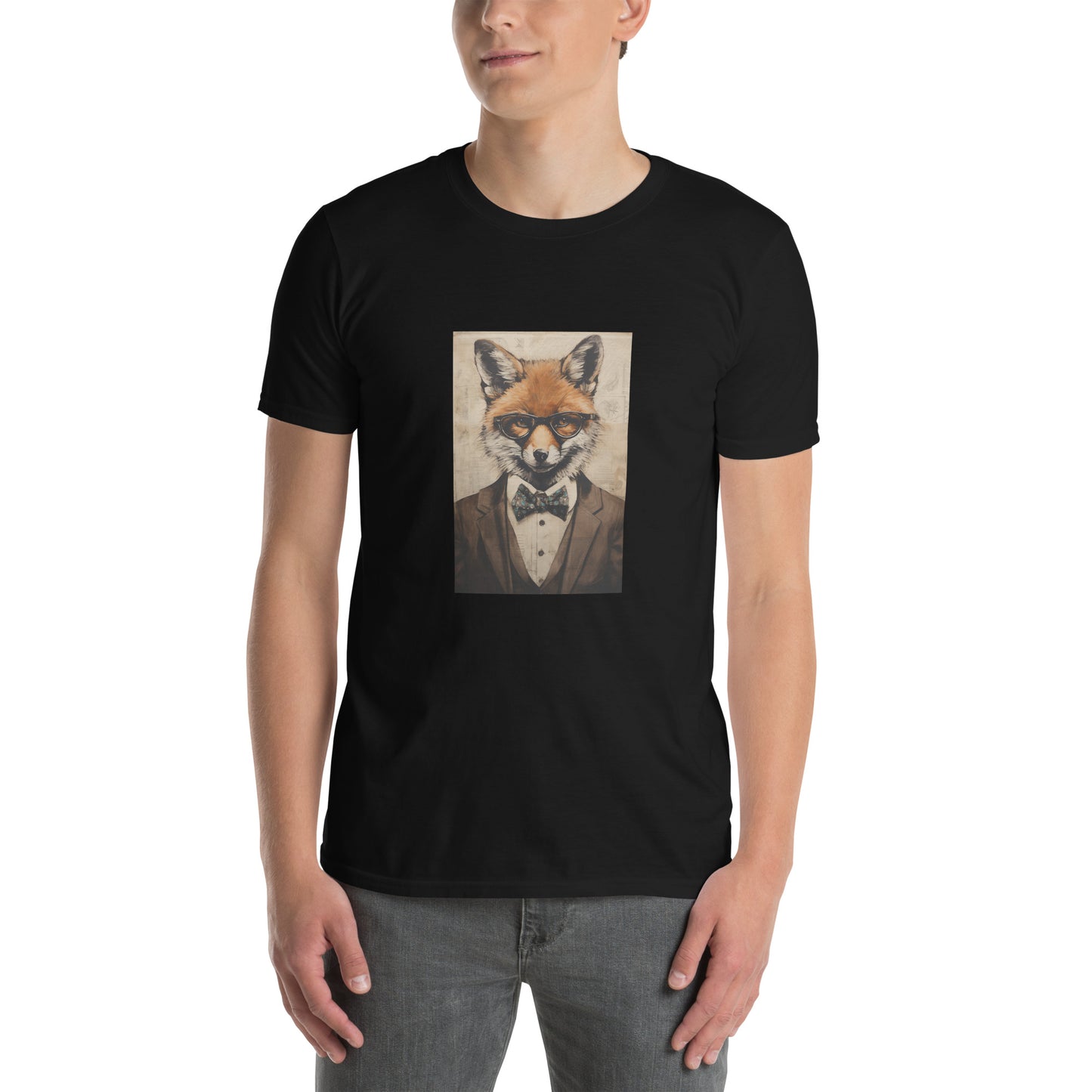 Short-Sleeve Unisex T-Shirt "Mr.Fox" (front) id: 534